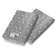 Agenda A5 Nedatata Artpress, Black & White, 100 File, Coperta Buretata Lucioasa, 80 g/m²