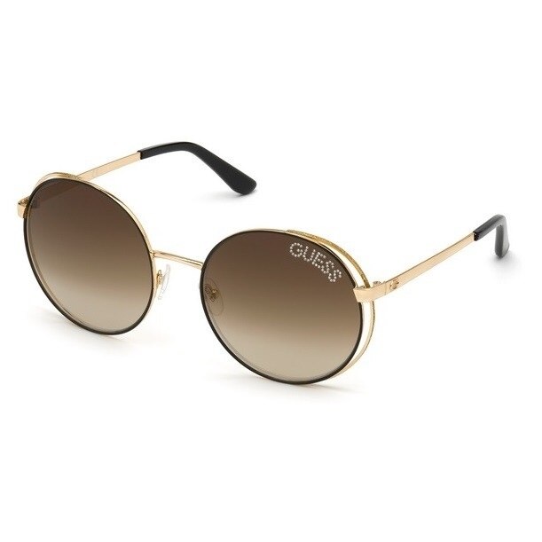 Ochelari de soare Guess GU7697-S 05G 60, auriu roz