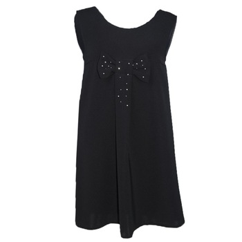 Rochita pentru fete Mini Junior 122-85N, Negru 56225 Rochita pentru fete Mini Junior 122-85N, Negru 56225