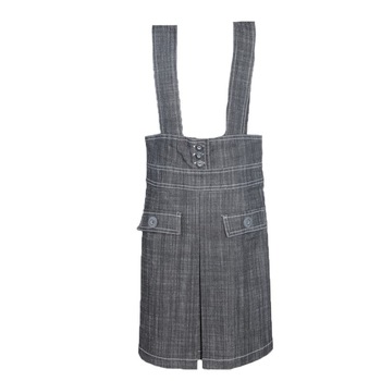 Rochita pentru fete Mini Junior 128-95G1, Gri 128 cm Rochita pentru fete Mini Junior 128-95G1, Gri 128 cm