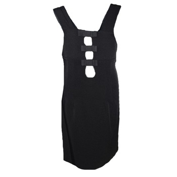 Rochita pentru fete Mini Junior 128-90N, Negru 128 cm Rochita pentru fete Mini Junior 128-90N, Negru 128 cm