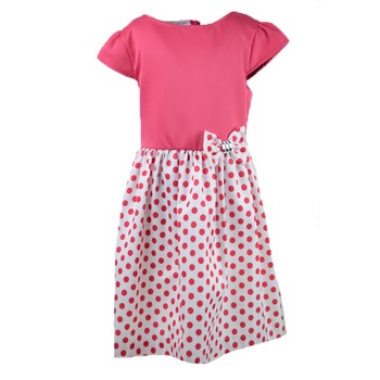 Rochita pentru fete Mini Junior 134-90R, Roz 134 cm Rochita pentru fete Mini Junior 134-90R, Roz 134 cm