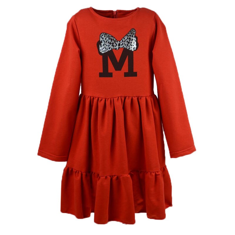 Rochita pentru fete Mini Junior 122-90R, Rosu 122 cm