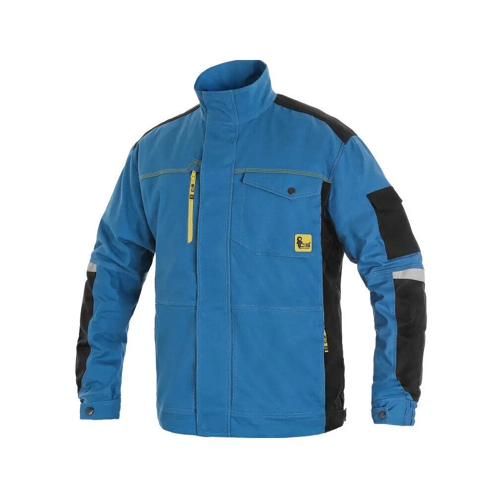 Jacheta de lucru Stretch CXS, brak, Bumbac, Elastan, Albastru, 48