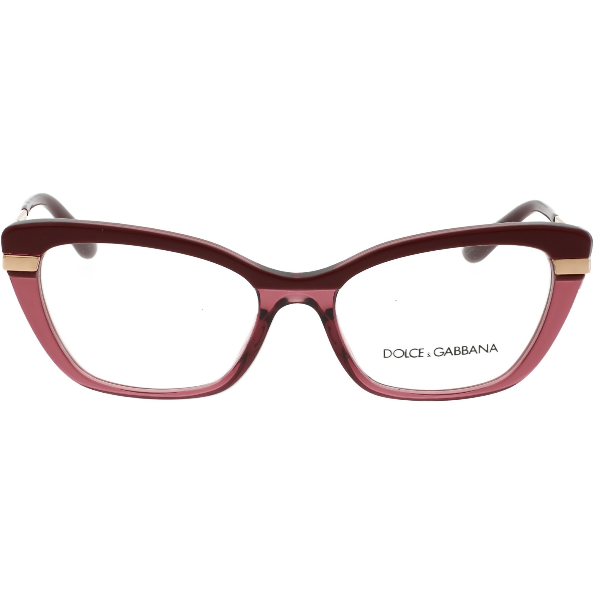 Rame ochelari de vedere Dolce&Gabbana DG3325 3247, Visiniu, 54 mm