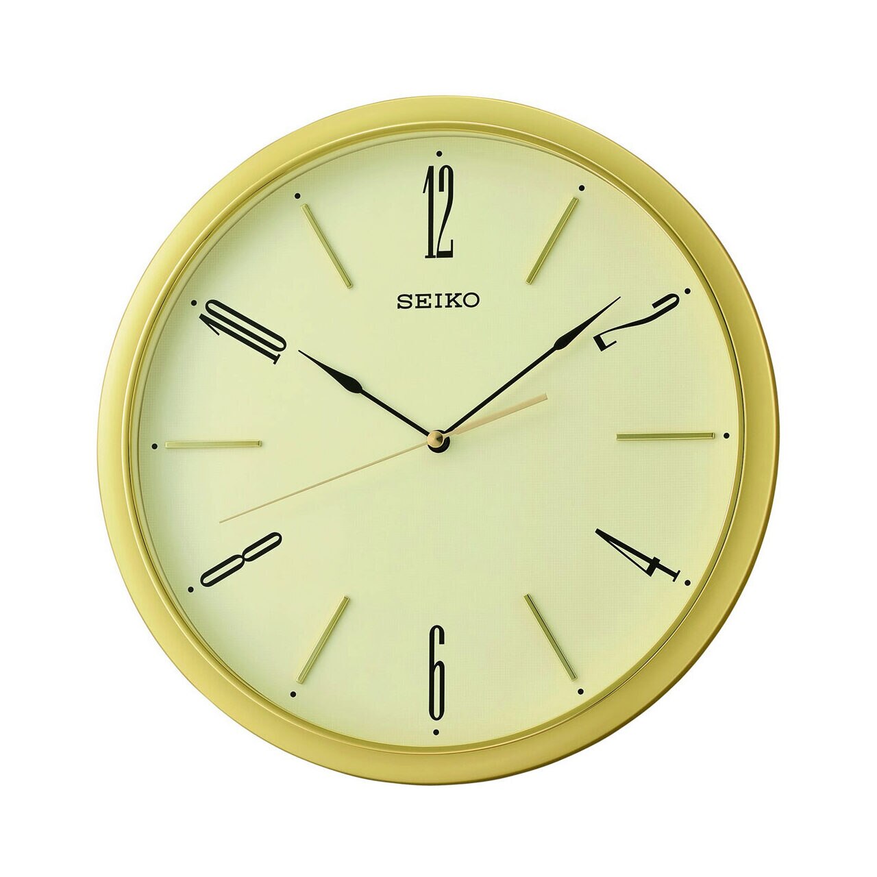 Ceas de perete Seiko QXA725G, Quartz, Verde, Analogic, Modern