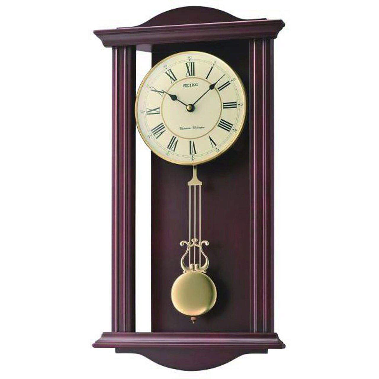 Ceas de perete Seiko QXH072B, Quartz, Crem, Analogic, Clasic