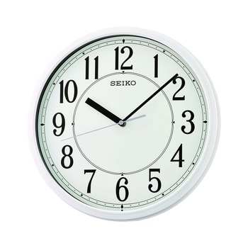 Ceas de perete Seiko QXA756H, Quartz, Alb, Analogic, Modern Ceas de perete Seiko QXA756H, Quartz, Alb, Analogic, Modern