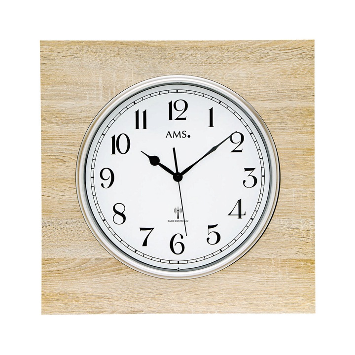 Falióra ams 5552, kvarc, fehér, analóg, modern