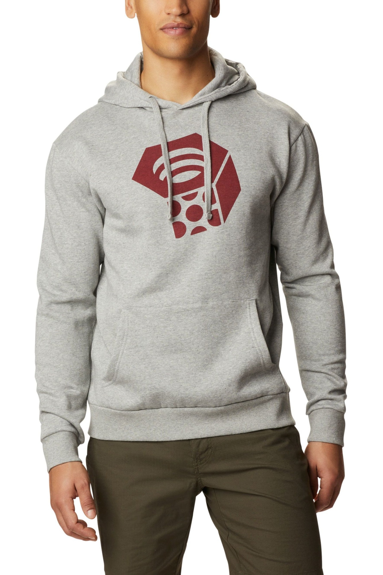 Hanorac, Mountain Hardwear MHW Logo Pullover Hoody, Gri