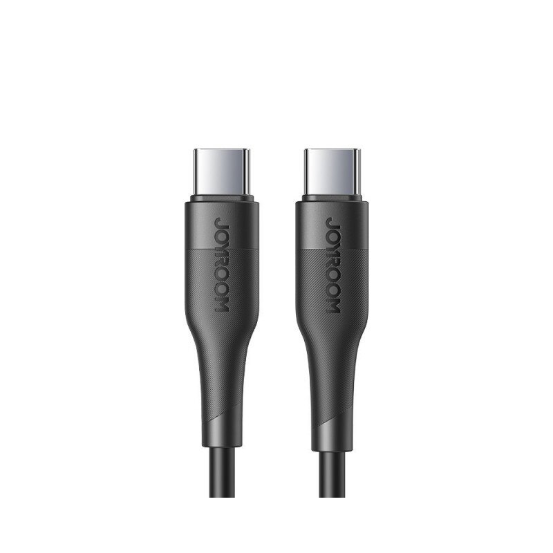 Cablu Date Incarcare Joyroom Fast Charging Usb-c La Usb-c Pd 60w, 1.2m, Negru S-1230m3