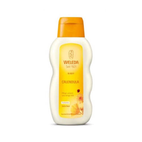 Ulei pentru Corp cu Galbenele fara Parfum Weleda Baby, 200ml