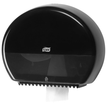 Dispenser hartie igienica mini Tork Jumbo 555008, manual, ABS, Negru Dispenser hartie igienica mini Tork Jumbo 555008, manual, ABS, Negru