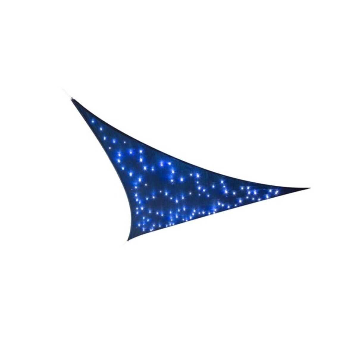 Copertina tip parasolar 3.6 m, LED, Perel Led Sky, albastru
