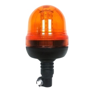 Girofar Led Flexzon cu bec prindere tija flexibil 12/24V Galben, 40 Leduri, sticla neteda Girofar Led Flexzon cu bec prindere tija flexibil 12/24V Galben, 40 Leduri, sticla neteda