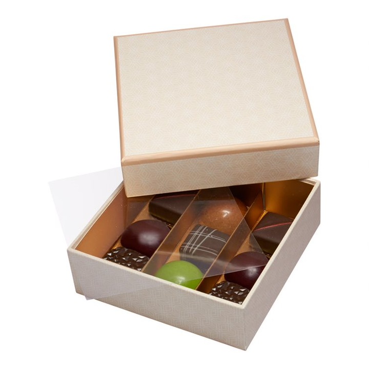 Praline Ciocolata Belgiana Valentino Pastel Box 135g