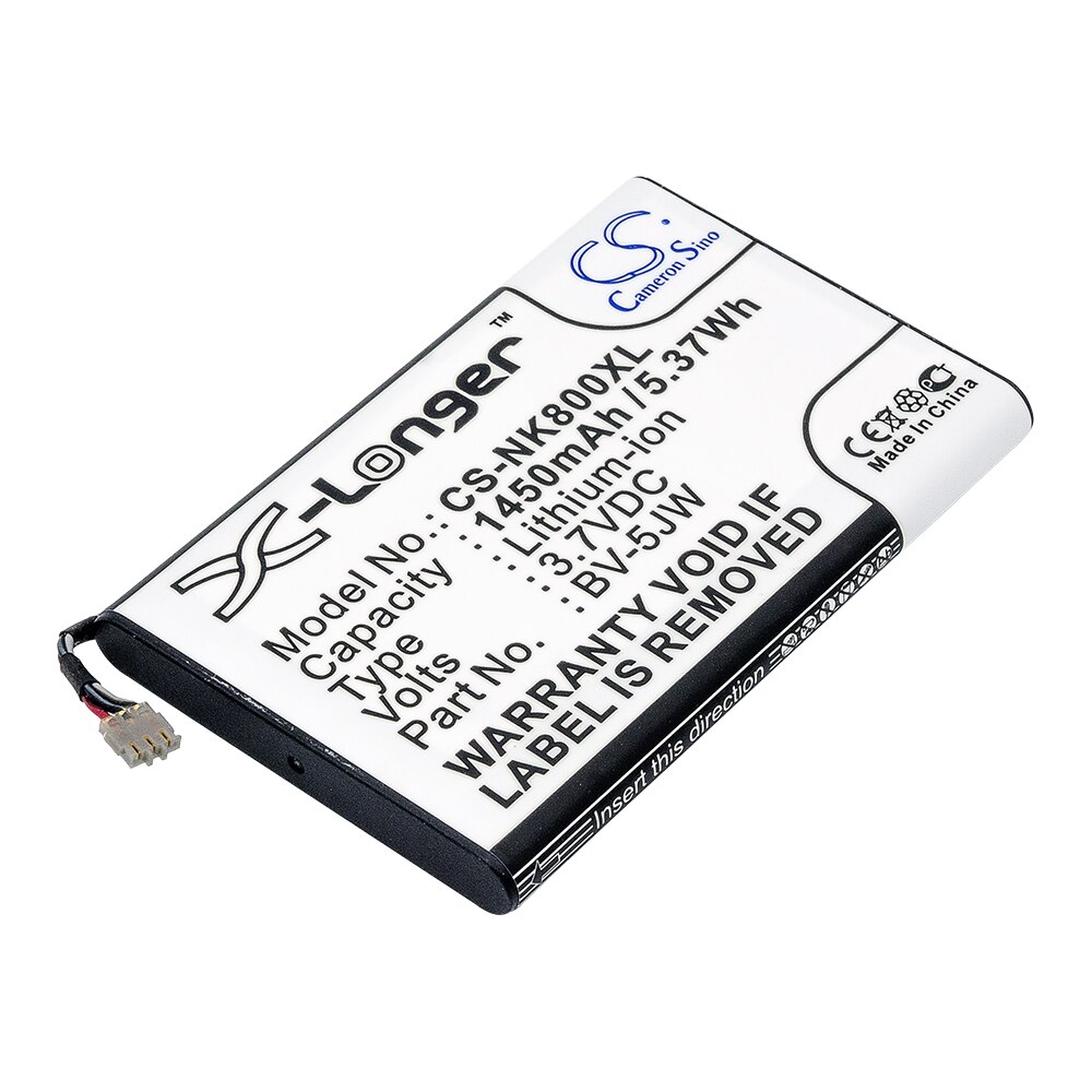 Baterie pentru telefon NOKIA BV-5JW 800, Lumia 800 3.7V 1450mAh CAMERON SINO