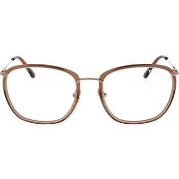 Rame ochelari de vedere Tom Ford FT5702B 045, BLUE BLOCK, Maro, 54 mm Rame ochelari de vedere Tom Ford FT5702B 045, BLUE BLOCK, Maro, 54 mm