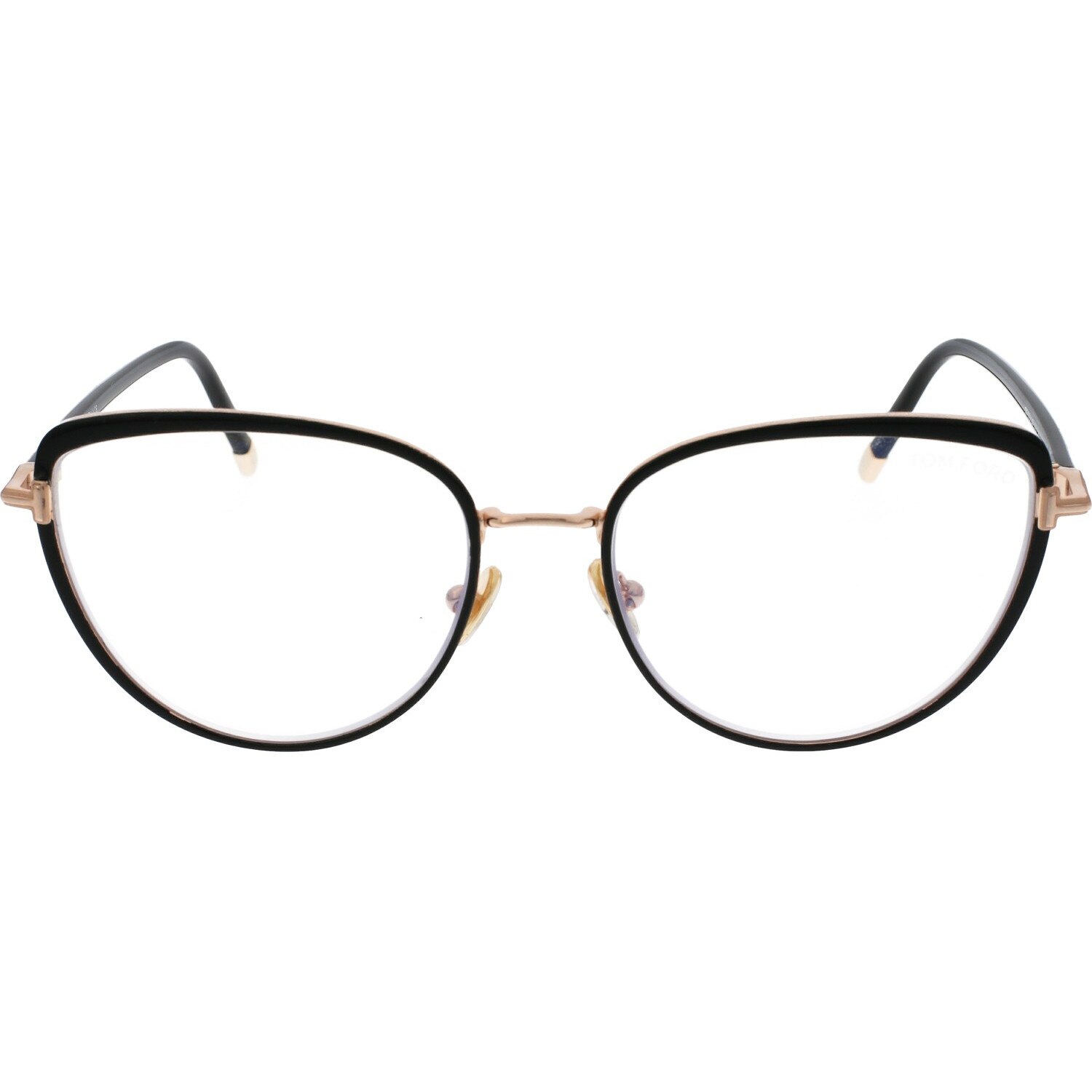 Rame ochelari de vedere Tom Ford FT5741B 001, BLUE BLOCK, Negru, 55 mm