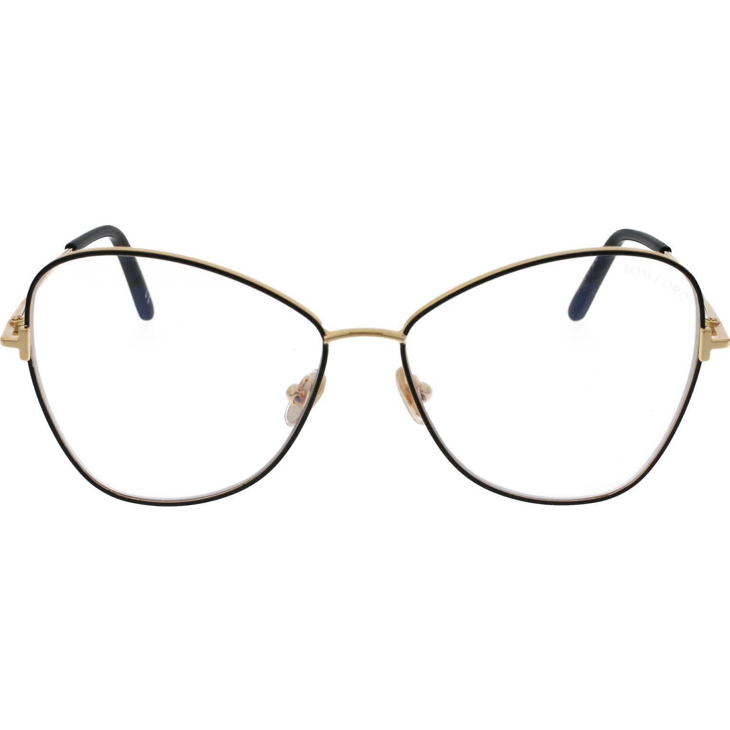 Rame ochelari de vedere Tom Ford FT5738B 001, BLUE BLOCK, Negru, 56 mm