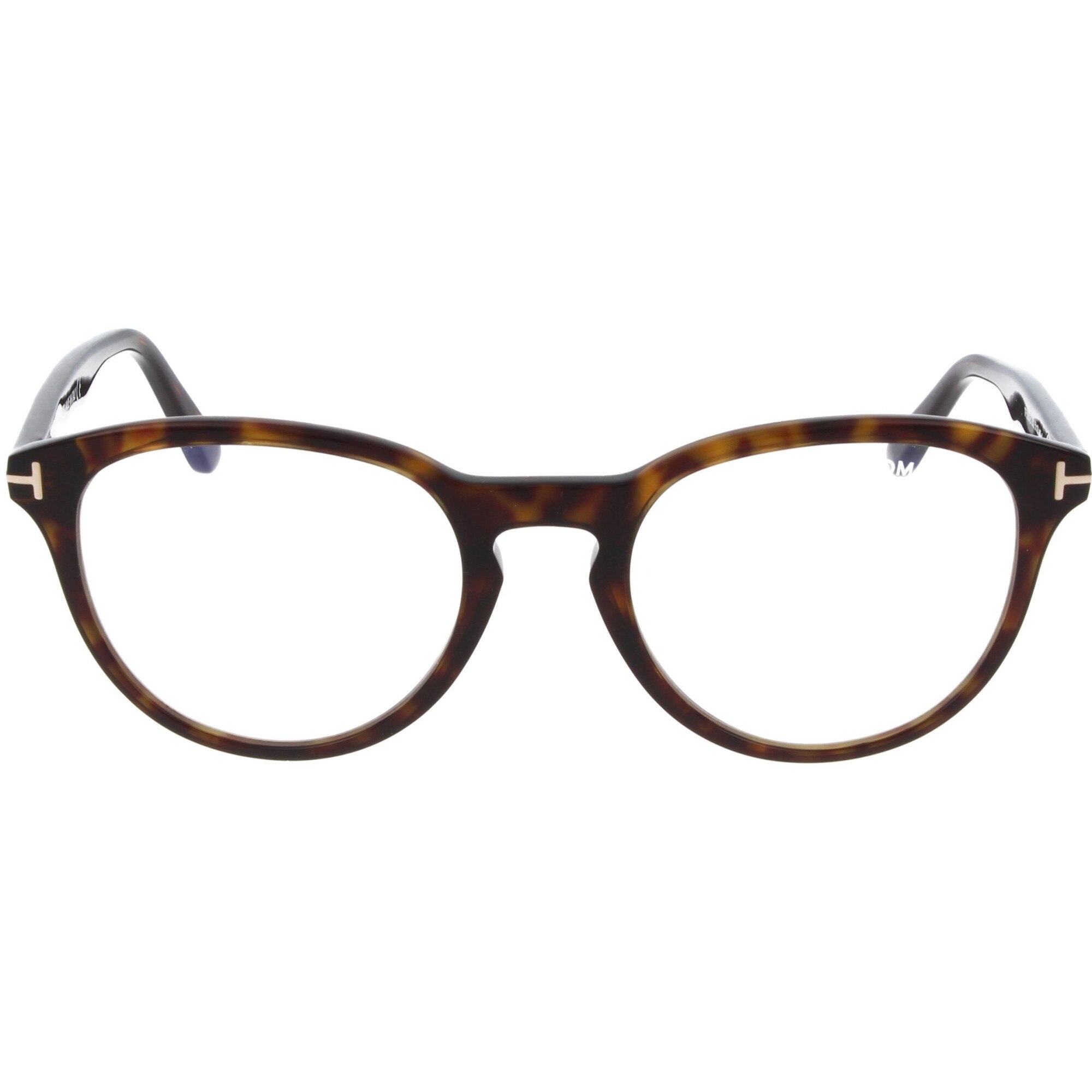 Rame ochelari de vedere Tom Ford FT5556B 052, BLUE BLOCK, Havana, 51 mm