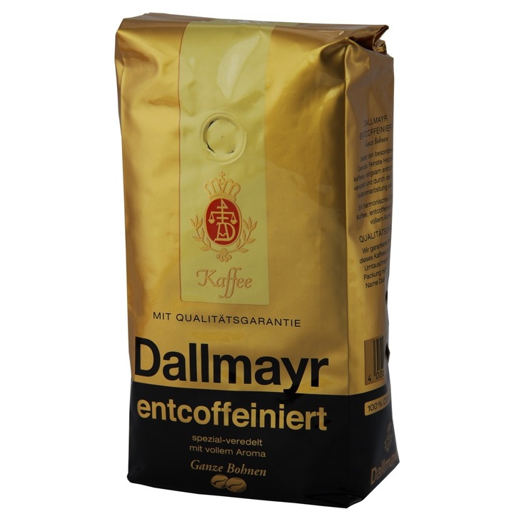 Кафе Dallmayr Entcoffeiniert, на Зърна, 100% Арабика, 500 гр