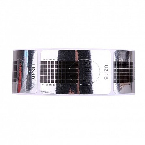 Sabloane unghii Lila Rossa silver U2-1B