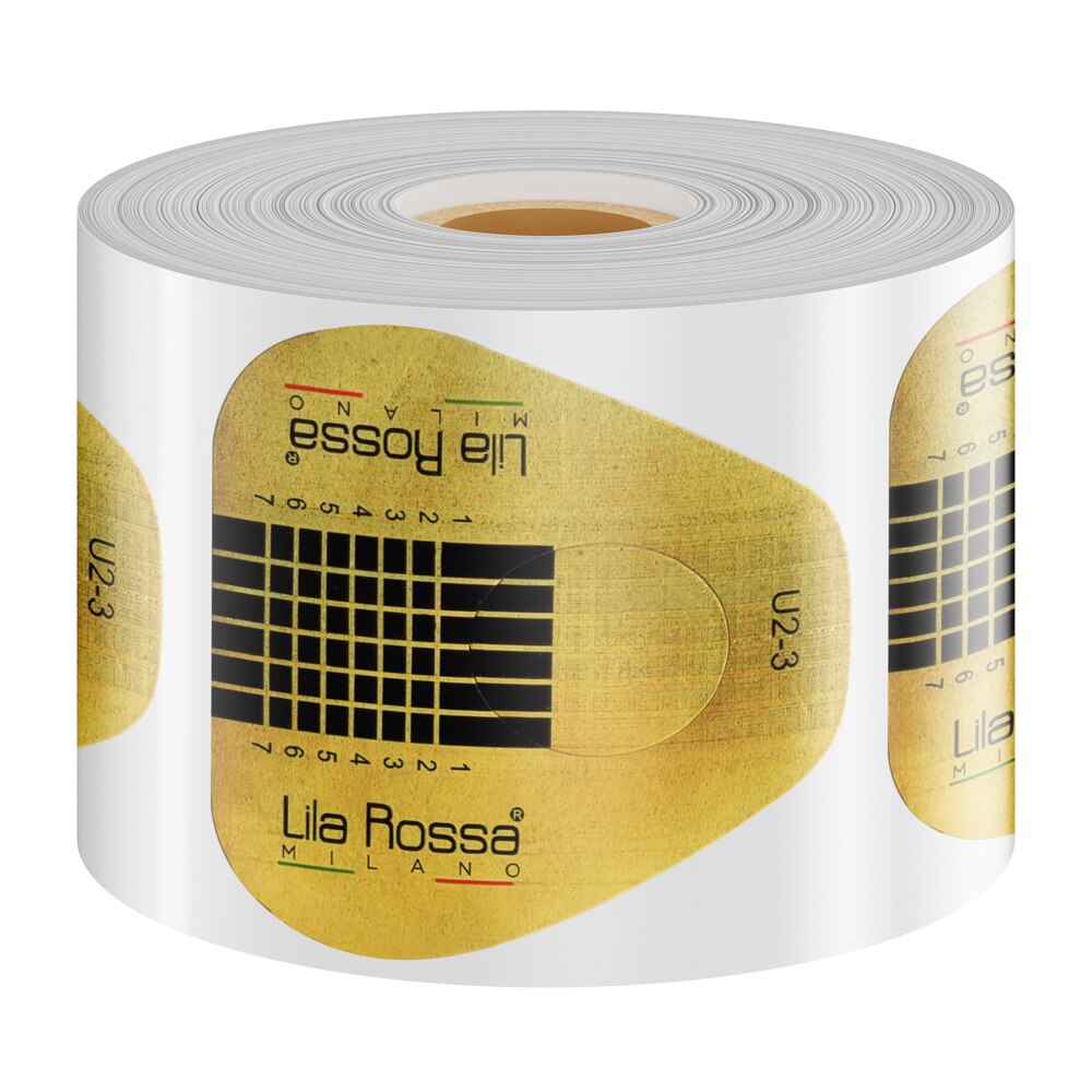 Sabloane unghii Lila Rossa late aurii U2-3