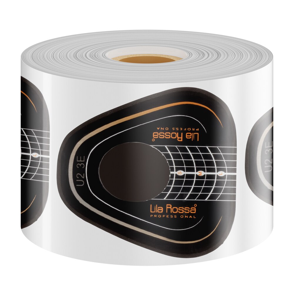 Sabloane unghii Lila Rossa late negre U2-3E