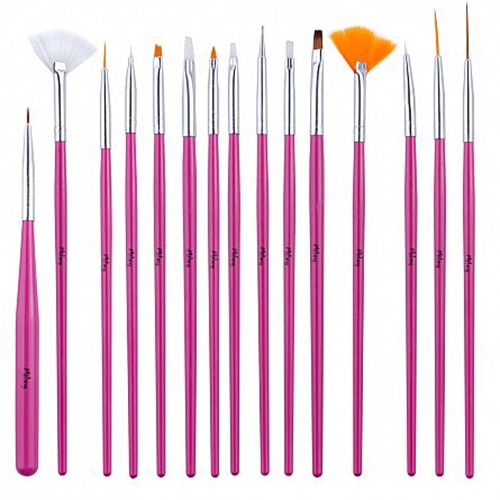 Pensule set Lila Rossa 15 Miley pink