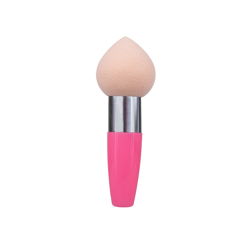 Burete pentru fond de ten cu maner Lila Rossa Beige+Pink