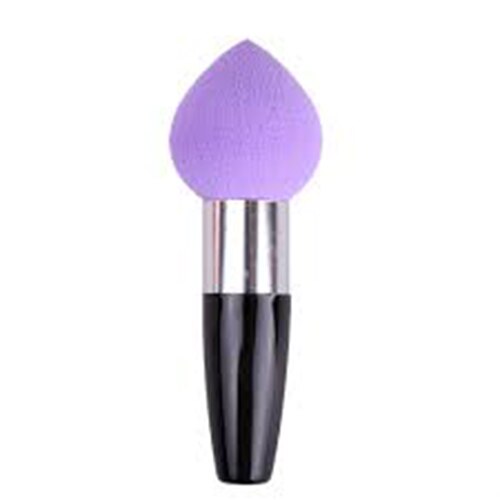 Burete pentru fond de ten cu maner Lila Rossa Black+Purple