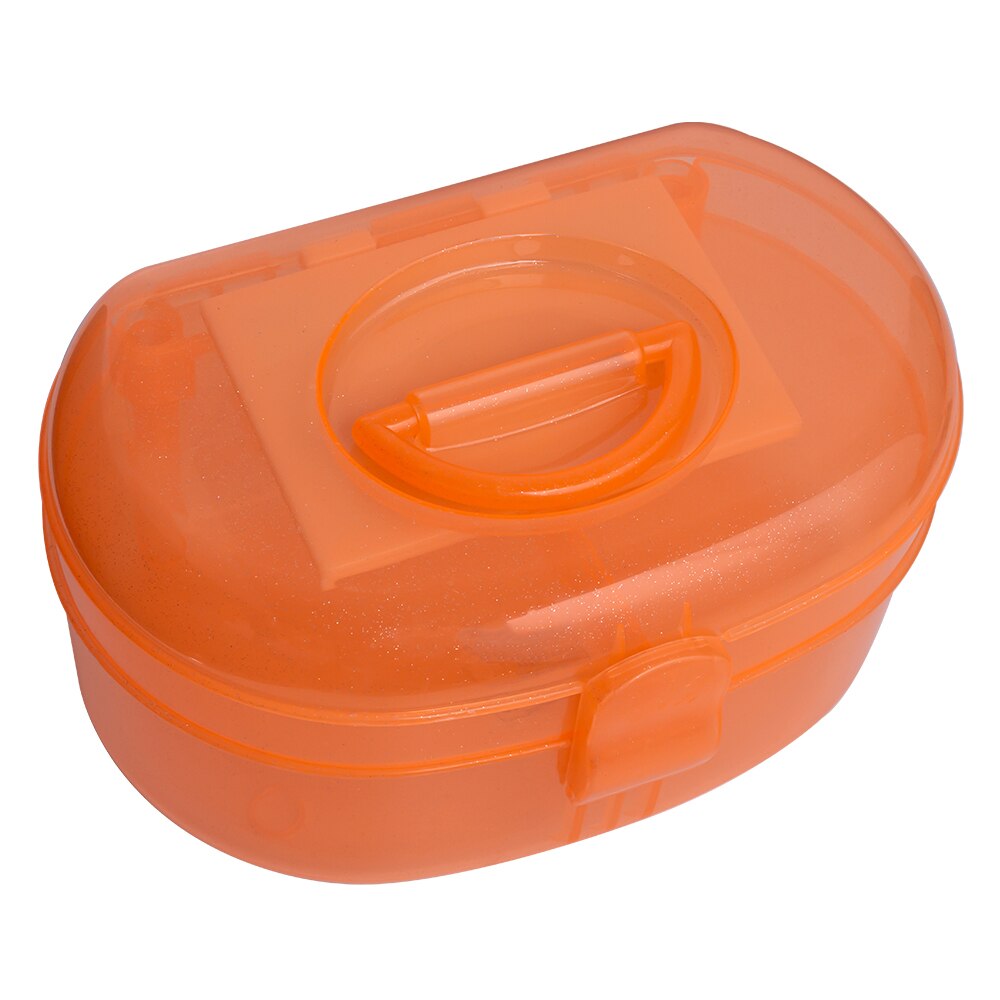 Cutie depozitare Lila Rossa plastic cu oglinda P128 Orange