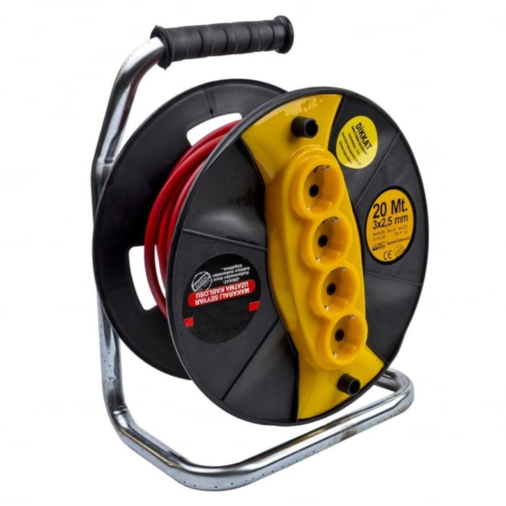 BULL-MAX (BMX1385) Hosszabbítódob, 20m, 3 x 2,5