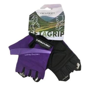 Manusi Ciclism Devron 8542 Racing Team Lady - S, Negru-Violet Manusi Ciclism Devron 8542 Racing Team Lady - S, Negru-Violet