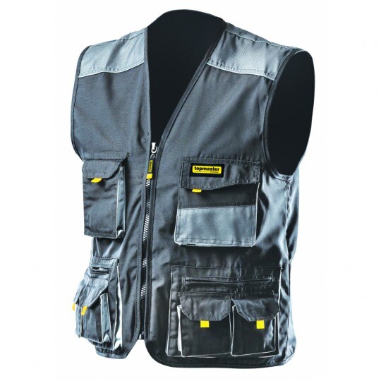 Vesta de lucru Top Master gri, marimea M
