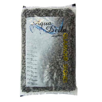 Pietris decoartiv acvariu, Aqua Della Glamour Stone, Ebi, 6/9 mm, 2 kg, Gri inchis Pietris decoartiv acvariu, Aqua Della Glamour Stone, Ebi, 6/9 mm, 2 kg, Gri inchis