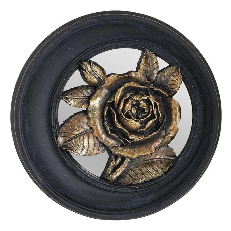 Decoratiune perete Golden Rose, Rasina, Charisma, D25X5