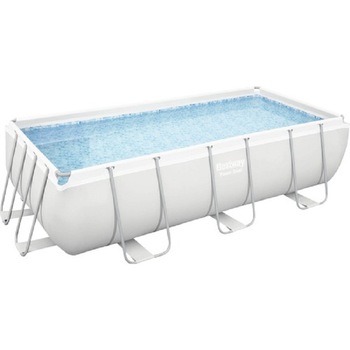 Set piscina cu cadru metalic Bestway 404x201x100 cm, capacitate 6478 l Set piscina cu cadru metalic Bestway 404x201x100 cm, capacitate 6478 l