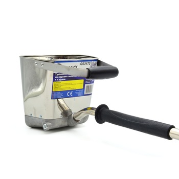 Masina pneumatica de tencuit pentru mortare de ciment pentru pereti, 4 duze, Geko, G03172 Masina pneumatica de tencuit pentru mortare de ciment pentru pereti, 4 duze, Geko, G03172