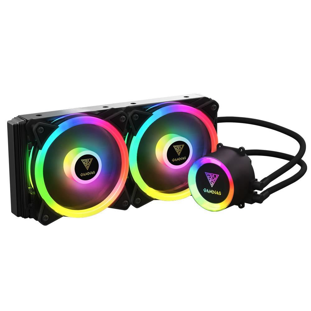 Cooler procesor cu lichid Gamdias Chione M2-240 Lite iluminare RGB