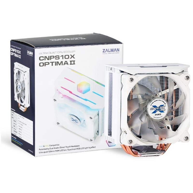 Cooler CPU Zalman CNPS10X Optima II White RGB
