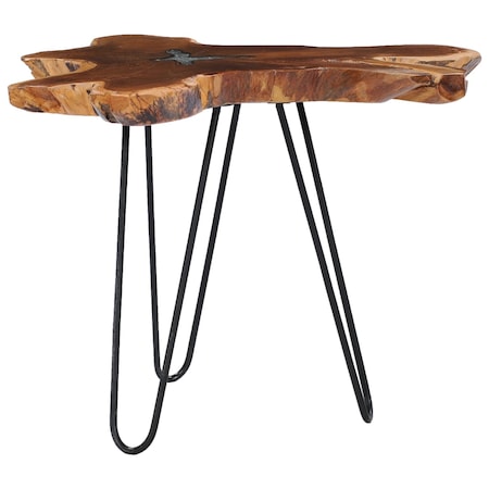 Masuta de cafea vidaXL, Lemn, Multicolour, Fixa, 70cm