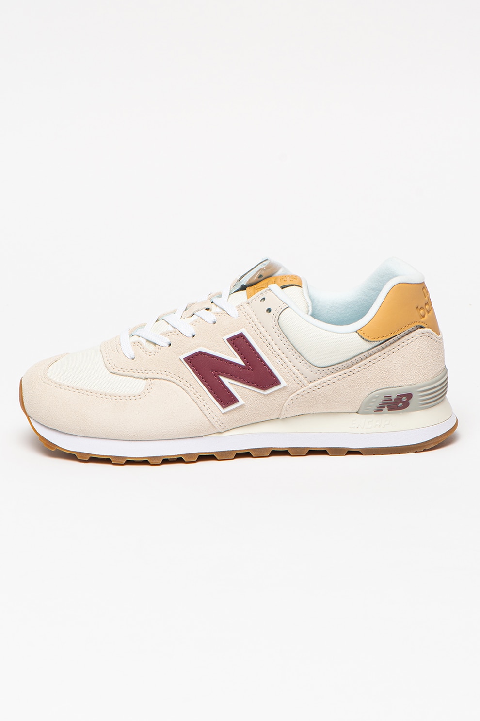 New Balance, Спортни обувки 574 с велур 