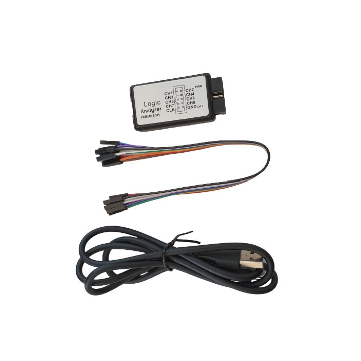 Логически анализатор на сигнали с 8 USB канала