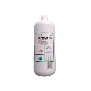 Igienizant gel pentru maini, 1L, 70% alcool, glicerina, Septolit V50 Igienizant gel pentru maini, 1L, 70% alcool, glicerina, Septolit V50