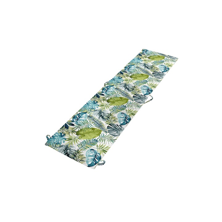 Възглавница за шезлонг Alcam Midsummer, Ватиран микрофибър, 195 x 50 x 3 см, Jungle