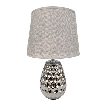 Veioza cu cercuri, 28 cm, soclu E14, 40W, 1005G-2 Veioza cu cercuri, 28 cm, soclu E14, 40W, 1005G-2