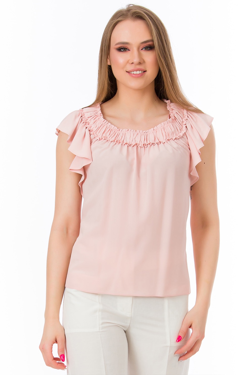 Sense, Bluza cu volane, Piersica