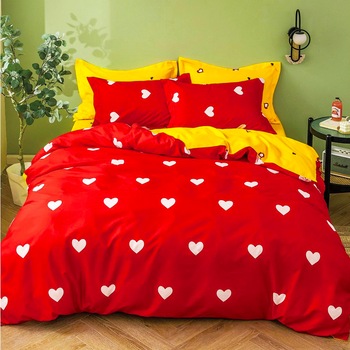 Lenjerie de pat, Pucioasa, Bumbac Satinat, 4 piese, 2 Persoane, 790/C, 200 x 230cm Lenjerie de pat, Pucioasa, Bumbac Satinat, 4 piese, 2 Persoane, 790/C, 200 x 230cm